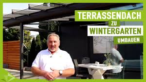 Eine solche terrassenüberdachung im garten ist schon etwas tolles. Terrassenuberdachung Zum Wintergarten Erweitern Ambitop Terrassendach Youtube