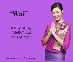 (short and sharp finish) women say hello with: Welcome To Thailand Dr Ivan Misner