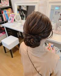 Moriyama Mamiさんのヘアスタイル 和装にも合うアップシ