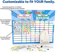 roscoe learning responsibility star chart customize for 1