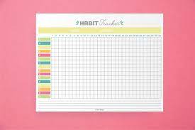Printable habit tracker bullet journal. Free Printable Habit Tracker Pdf The Ultimate Habit Tracker Guide
