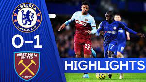 Preview and stats followed by live commentary, video highlights and match report. Chelsea 0 1 West Ham United Premier League Highlights Youtube