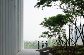 David Chipperfield Architects Completes Office With Hanging Gardens In Seoul David Chipperfield Architects Architect Roof Garden