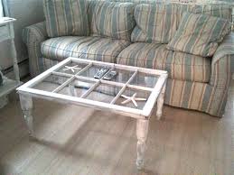 A Coffee Table I Made From An Old Window Available At North End Garage Cape May Nj Old Window Projects Window Crafts Old Window Crafts