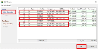(iii) gnerate gst bad debt relief journal entry for all 4 outstanding invoices listed in gst dashboard gst bad debt recovered ar (a) create a batch title of gst bad debt recovered in organise batches for june 2014 (4. Print Gst Bad Debt Relief Estream Software