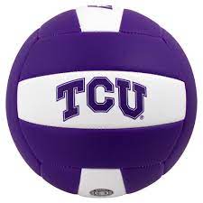 Ncaa Auburn Tigers Vintage Volleyball Tcu Tcu Volleyball Mini Footballs