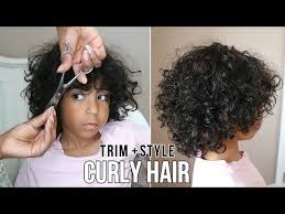 35 cute hairstyles for medium hair which look splendid. Kids Natural Hair Trimming Styling Curls Youtube