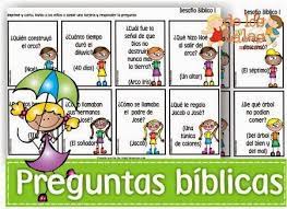 Estas Son Algunas Tarjetas Con Preguntas Biblicas Que Hice Para Jugar Con L Biblia Para Ninos Escuela Dominical Para Ninos Manualidades De La Biblia Para Ninos