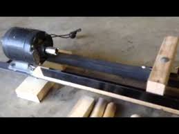 After spreading glue, set the work to be clamped on top of a scrap piece of plywood. Diy Wood Lathe Making Can You Build Your Own At Home
