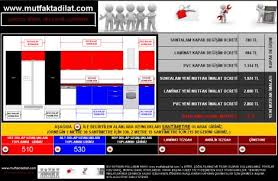Mobilya kesim ölçüsü çıkartma (cnc kesim için). Mutfak Dolabi Fiyatlari Ne Kadar