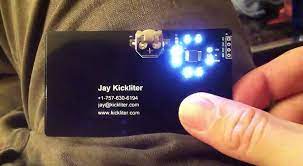 It fulfils many of the basic needs of a 5 tips to create an interactive business card. Touch Interactive Business Card Puts You In The Spotlight Student Business Cards Business Card Inspiration Xmas Cards Design
