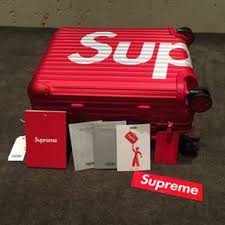 Rimowa x supreme topas luggage. Supreme Rimowa Topas Multiwheel 45l Red
