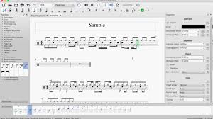 Enter Drums Notation In Musescore 2
