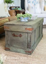 Find trunk coffee table in coffee tables | buy or sell coffee tables, ottomans, poufs, side tables & more in ontario. Pottery Barn Knock Off Trunk Coffee Table Follow The Video Tutorial To Learn How To D Pottery Barn Inspired Diy Farmhouse Coffee Table Coffee Table Farmhouse