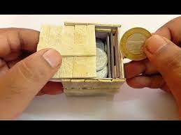 Gift cards and money a. Homemade Cardboard Puzzle Box With Secret Lock Diy Popsicle Or Ice Cream Stick Puzzle Box Youtube Cardboard Puzzle Diy Box Crafts Diy Popsicle