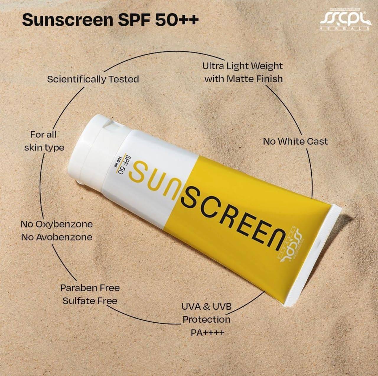 Sunscreen lotion product image
