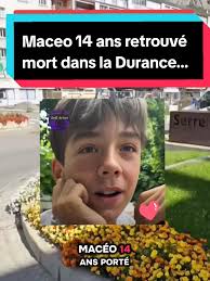 Maceo, 14 ans : Retrouvé mort dans la Durance | TikTok