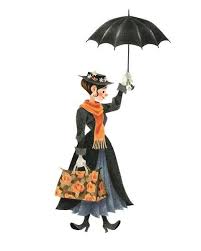 Mary Poppins Et Son Parapluie Art Print Genevieve Godbout Sur Ton Mur Art Gallery Prints Illustrations Decoration Mon Mary Poppins Poppins Disney
