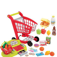 chariot garni et caisse enregistreuse caisse enregistreuse jouet enfant caisse