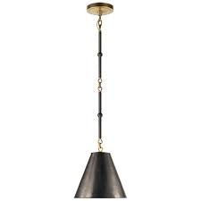 Visual Comfort Lighting Thomas Obrien Goodman Bronze Pendants Benjamin Rugs Furniture