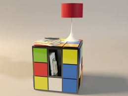 The rubik's cube, better known as magic cube was invented by hungarian ernõ rubik. Funny Coffee Table Inspired By Rubik S Cube Shelterness