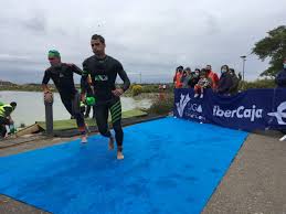 Лучшим из россиян стал дмитрий полянский. Adrian Lainez Y Ester Ruiz Vencen En El Triatlon Olimpico De Ejea