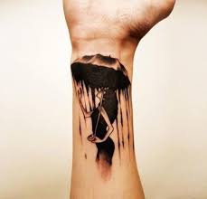 Professional tattoo artist makes a tattoo. 26 Outstanding Umbrella Tattoo Design Art Ideas