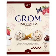 L'ho preparata giusto oggi per mescolarla con della macedonia, combinata. Grom Fior Di Panna Con Crema Spalmabile Al Cacao E Alle Nocciole 3 X 58 G Carrefour