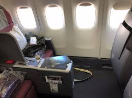Seat 2a Business Class Qantas Boeing 747 400 Picture Of