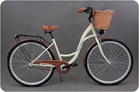 Goetze Classic 28 Zoll Damen Citybike Stadtrad Damenfahrrad Damenrad Hollandrad Retro Design 3 Gang Korb Hinterradbremse Led Beleuchtung Beige Amazon V 2020 G Velosiped