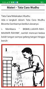 Air untuk berwudhu merupakan air bersih dan suci (tidak berbau, kotor, memiliki rasa, air bekas wudhu, ataupun tercampur bahan lainnya). Bacaan Sholat Lengkap Offline For Android Apk Download