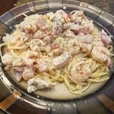 Chicken And Shrimp Carbonara Recipe Allrecipes Com Chicken And Shrimp Carbonara Recipes Shrimp Carbonara