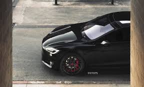 Design and order your tesla model x, the safest, quickest and most capable electric suv on the road. Tesla Model S P100d Dark Knight Has Blacked Out Design Complete With 21 Strasse Wheels Techeblog