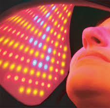 Skin Rejuvenating Led Light Therapy Silver Mirror Silver Mirror