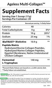 Biotrust Ageless Multi Collagen Protein 5 In 1 Collagen Powder Biotrust Ageless Multi Collagen Protein Powder In 2020 Collagen Protein Collagen Protein Shake Smoothie