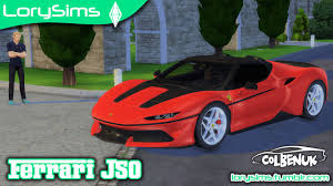 Lorysims Ferrari J50 By Lorysims Lot And Screenshots By Colbenuk Ferrari Day Special 2 3 Don T Forget To Check Out Tylerwcars Sims Sims 4 Sims 4 Update