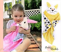 The pattern instructions are in. How To Sew Cuddle Minky Fabric Animal Buddy Blankets Bunny And Kitty Baby Blankets