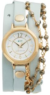 Women S La Mer Collections Perth Wrap Leather Strap Watch 22mm Jewelry Watch Leather Straps Mint Watch Leather