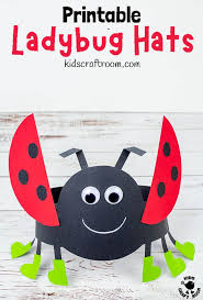 When you download the ladybug coloring file, it will save to your computer as a pdf. Ladybug Hat Craft Kids Craft Room