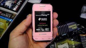 Samsung E2652W Champ Duos Pink ...