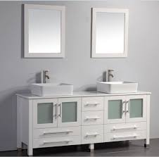 Malta 60 Inch White Double Vessel Sinks Bathroom Vanity Double Sink Bathroom Vanity Vessel Sink Bathroom Vanity Bathroom Vanity