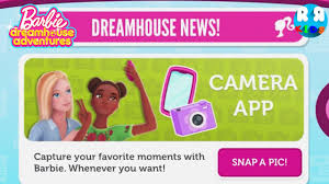 +7000 juegos divertidos para jugar con todos tus personajes preferidos de los dibujos animados, del cine y la. Barbie Dreamhouse Adventures Now You Can Use The Camera For More Barbie Story Youtube