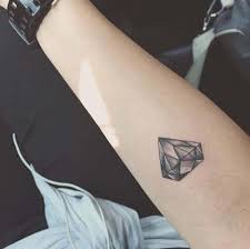Elmas Dovmeleri Gri Grey Diamond Tattoos Dovme Elmas Klasik Dovmeler