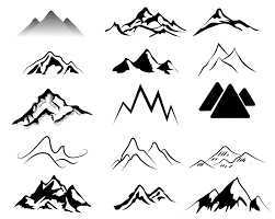 Undefined Mountain Silhouette Silhouette Tattoos Mountain Drawing