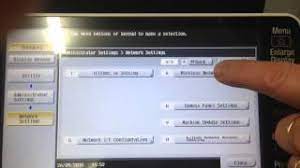 Download konica minolta bizhub c284e driver, it is a color multifunction laser printer for office or home business. Konica Minolta Bizhub C284e Wireless Settings Youtube