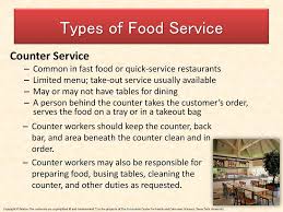 A heterotroph is not capable of making its own food. Types Of Food Service Counter Service Ppt Download
