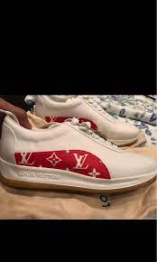 The oliver gal artist co. Lv Sport Supreme White Monogram Luxury Shoes On Carousell