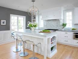 Pin By Rachel Lamb On For The Home Gray And White Kitchen Kitchen Remodel White Kitchen Design