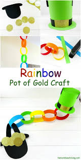 After digesting the information and perhaps eating some irish soda. Rainbow Pot Of Gold Craft Idea For St Patrick S Day Natural Beach Living