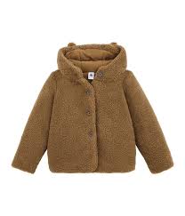 Bébé fille manteau, keluosi manteau fausse fourrure châle de princesse veste chaud blousons filles hiver manteaux. Manteau Enfant Fille En Sherpa Brindille Petit Bateau
